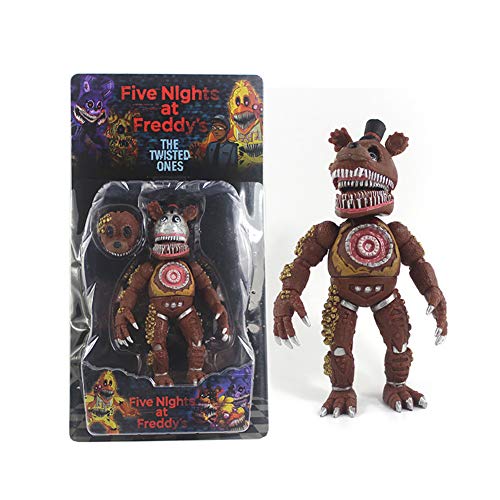 Jilijia FNAF Figur Five Night Game Model Statue Security Breach Fazbear's Piazzaria Bonnie Chica Springtrap Actionfigur Ornamente Geschenke von Jilijia