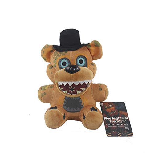 Jilijia Five Nights Alle Charaktere Schwester Standort Figuren Spielzeug Set Funtime Foxy und Puppet Action Figur Weiche Plüsch Gefüllte Puppe Spielzeug von Jilijia