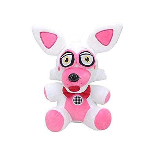 Jilijia Five Nights Game Doll Funtime Foxy Plush Doll FNAF 33 Style Plush Toy for Children and Fans Birthday Gift von Jilijia