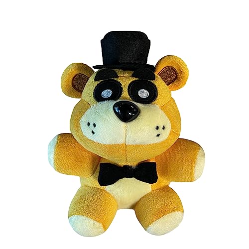 Jilijia Five Nights Game Doll Golden Bear Plüschpuppe FNAF 33 Stil Plüschtier für Kinder und Fans Geburtstagsgeschenk Jilijia Five Nights Game Doll Golden Bear Plüschpuppe FNAF 33 Stil Plüschtier für Kinder und Fans Geburtstagsgeschenk von Jilijia