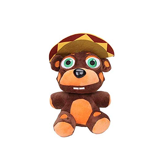 Jilijia Five Nights Game Doll El Chip Plüschpuppe FNAF 33 Stil Plüschtier für Kinder und Fans Geburtstagsgeschenk von Jilijia