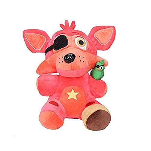 Jilijia Five Nights Spiel Puppe Rockstar Foxy Plüschpuppe FNAF 33 Stil Plüschtier für Kinder und Fans Geburtstagsgeschenk von Jilijia