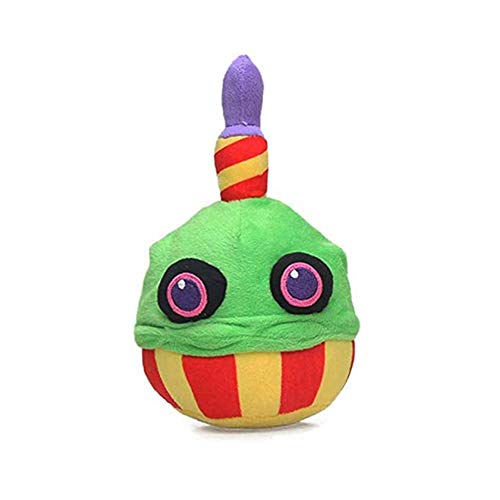 Jilijia Five Nights Game Doll Blacklight Cupcake Plush Doll FNAF 33 Style Plush Toy for Children and Fans Birthday Gift von Jilijia