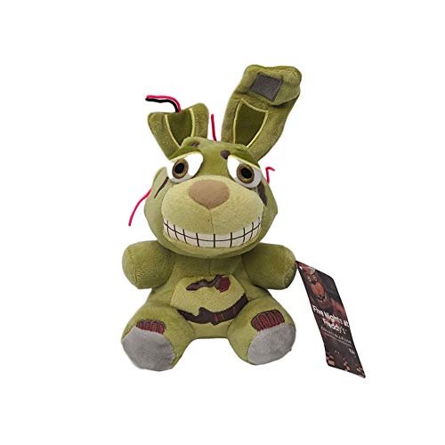 Jilijia Five Nights Game Puppe Springtrap Plüschpuppe FNAF 33 Stil Plüschtier für Kinder und Fans Geburtstagsgeschenk von Jilijia