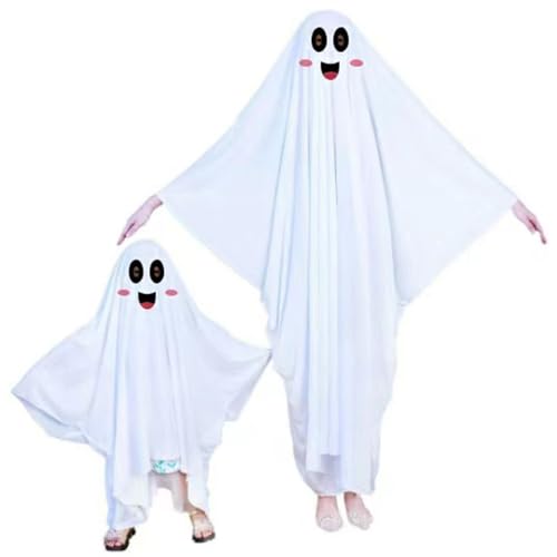 Jilijia Halloween Rolle Cosplay Geist Kostüm Umhang + Kürbis Lampe Bühnenaufführung Kostüme Karneval Weihnachten Verkleidung von Jilijia