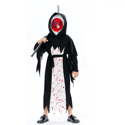 Jilijia Halloween Rolle Cosplay Teufelsaugen Kleid Bühnenaufführung Kostüme Karneval Weihnachten Verkleidung von Jilijia