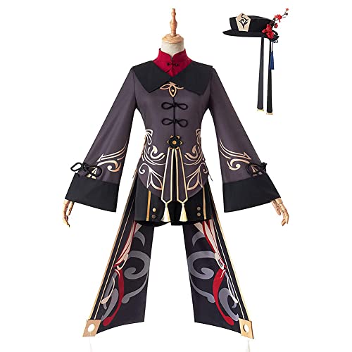 Jilijia Hu Tao Cosplay Kostüm Outfit Spiel Charaktere Hu Tao Uniform Kleid Vollset Anime Cosplay Kleidung Halloween Dress Up Anzug Jilijia Hu Tao Cosplay Kostüm Outfit Spiel Charaktere Hu Tao Uniform Kleid Vollset Anime Cosplay Kleidung Halloween Dress Up Anzug von Jilijia