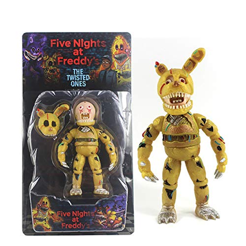 Jilijia FNAF Figur Five Night Game Model Statue Security Breach Fazbear's Piazzaria Bonnie Chica Springtrap Actionfigur Ornamente Geschenke von Jilijia