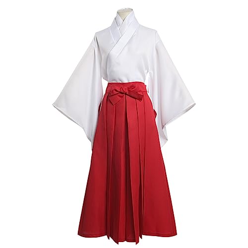 Jilijia Iroi Utahime Cosplay Kostüm, Japanese Anime Kimono Full Set Halloween Weihnachten Karneval Theme Party Dress Up Anzug für Unisex von Jilijia