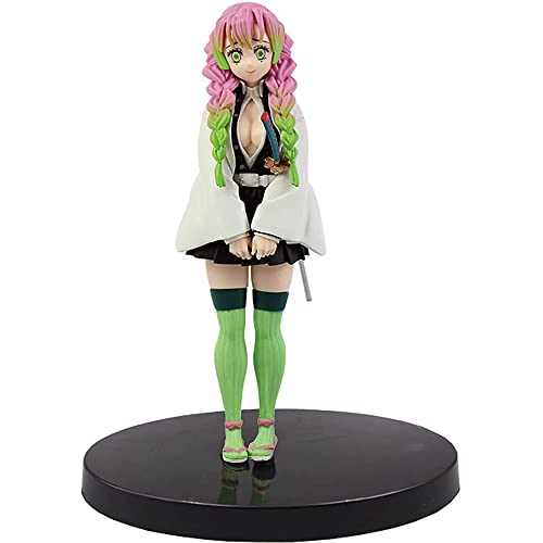 Jilijia Kanroji Mitsuri Actionfigur Box Eierpuppe Cartoon-Charakter PVC Modell Statue Figur Sammlung Geburtstagsgeschenke für Ornamente Schreibtisch Dekor (16 cm), 6.3inch(16CM) von Jilijia