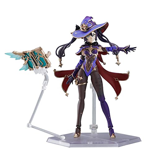 Jilijia Keqing/Raiden Ei/Mona/Xiao Figur Niedliches Mädchen Bewegliche Q Version Figur Anime Spiel Modell Statuen Figur Charakter Sammlung Ornamente von Jilijia