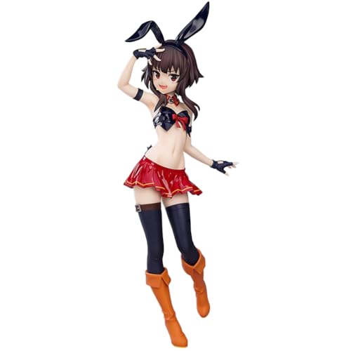 Jilijia Konosuba God's Blessing on This Wonderful World Figur Megumin Stehposition Modell PVC Anime Bunny Girl Figur Statue Heimdekoration Sammlerstück Geschenke 23 cm von Jilijia