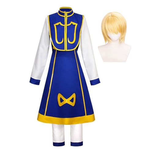 Jilijia Kurapika Cosplay Kostüm Full Set Anime Kurapika Cosplay Lange Ärmel Anzug Outfit für Halloween Karneval Party Jilijia Kurapika Cosplay Kostüm Full Set Anime Kurapika Cosplay Lange Ärmel Anzug Outfit für Halloween Karneval Party von Jilijia