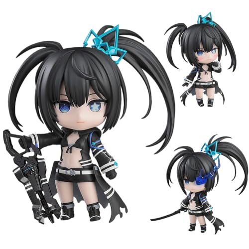 Jilijia KuroiMato Anime Figur Elishka Actionfigur Austauschbares Gesicht PVC Modell mit Zubehör Desktop Ornamente Sammelbedarf von Jilijia