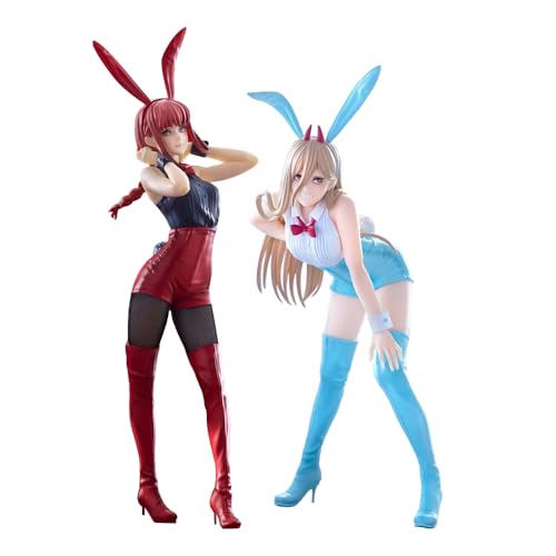 Jilijia Makima & Power Anime Bunny Girl Figur 2er-Set Stehende Position Modell PVC Anime Statue Schreibtischschmuck Sammlerstück Geschenk Jilijia Makima & Power Anime Bunny Girl Figur 2er-Set Stehende Position Modell PVC Anime Statue Schreibtischschmuck Sammlerstück Geschenk von Jilijia