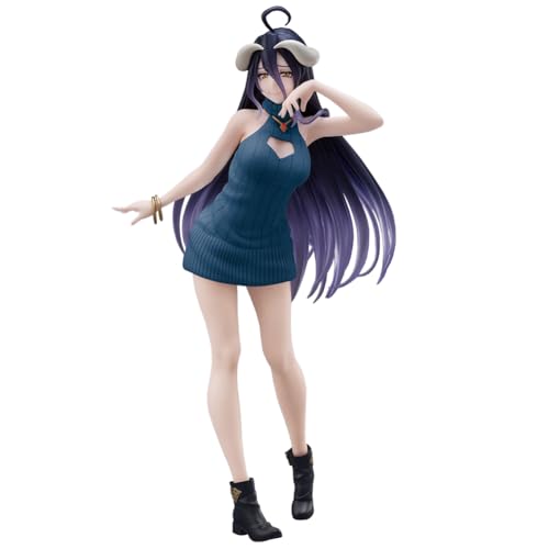 Jilijia Overlord Albedo Actionfigur, PVC, niedliche Mädchenfigur, Statue, Modell-Kollektion, Ornamente, Schreibtischdekoration, Geschenke, 20 cm von Jilijia