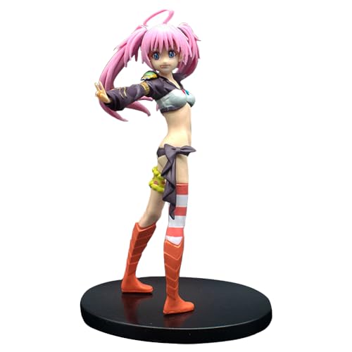 Jilijia That Time I Got Reincarnated As A Slime Actionfigur, Milim Nava-Figur, Anime-Charakter, Statue, 16 cm, PVC-Modell, handgefertigt, Heim-Desktop-Dekoration von Jilijia