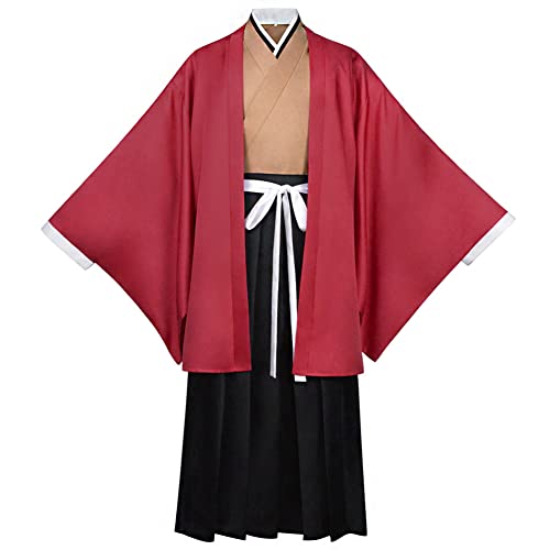 Jilijia Tsugikuni Yoriichi Cosplay Kostüm Japanischer Anime Kimono Robe Anzug Anime Cosplay Kleidung Halloween Party Outfit Set Jilijia Tsugikuni Yoriichi Cosplay Kostüm Japanischer Anime Kimono Robe Anzug Anime Cosplay Kleidung Halloween Party Outfit Set von Jilijia