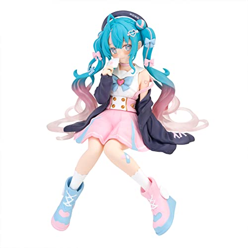 Miku Figur Anime Action PVC Puppe Spielzeug Sitzende Statue Figuren Nudelstopper Dekoration Xmas Gift von Jilijia