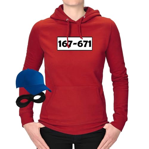 Jimmys Textilfactory Hoodie Panzerknacker Karneval Kostüm Set Wunschnummer XS-2XL Damen Verkleidung Fasching Outfit Rosenmontag Karnevalszug JGA, Größe:2XL, Set: klassik, Logo: Standard-Nr Jimmys Textilfactory Hoodie Panzerknacker Karneval Kostüm Set Wunschnummer XS-2XL Damen Verkleidung Fasching Outfit Rosenmontag Karnevalszug JGA, Größe:2XL, Set: klassik, Logo: Standard-Nr von Jimmys Textilfactory