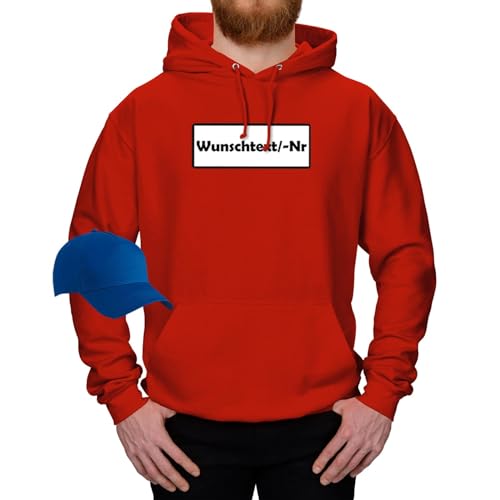 Jimmys Textilfactory Hoodie Panzerknacker Karneval Kostüm Set Wunschnummer XS-5XL Herren Verkleidung Fasching Outfit Rosenmontag Karnevalszug JGA, Größe:2XL, Set: light Cap, Logo: Wunsch-Nr von Jimmys Textilfactory