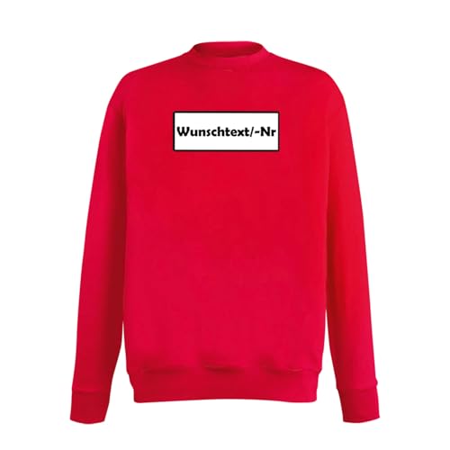 Jimmys Textilfactory Sweatshirt Panzerknacker Karneval Kostüm Set Wunschnummer XS-5XL Herren Verkleidung Fasching Outfit Rosenmontag Karnevalszug JGA, Größe:2XL, Shirt only, Logo: Wunsch-Nr von Jimmys Textilfactory