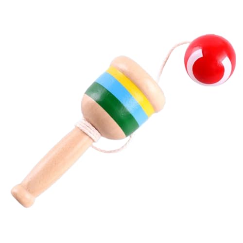 Ballspiel aus Holz zum Werfen und Fangen | Sensorisches Lernspiel, Konzentrationstrainingsspielzeug für Mädchen, Jungen, Picknick, Park, Strand, Geburtstag, Ostern, Camping, Schule Ballspiel aus Holz zum Werfen und Fangen | Sensorisches Lernspiel, Konzentrationstrainingsspielzeug für Mädchen, Jungen, Picknick, Park, Strand, Geburtstag, Ostern, Camping, Schule von Jingmiger