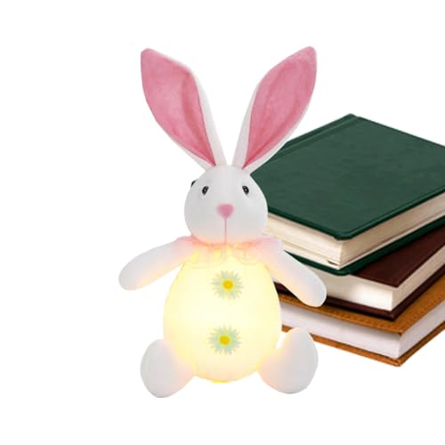 Beleuchten Sie Osterhasen, Kuscheln mit Lichtern, LED- -Schlafspielzeug, Hase Ornamente glänzend für Sofa, tragbar, für Zuhause, Schlafzimmer und Beleuchten Sie Osterhasen, Kuscheln mit Lichtern, LED- -Schlafspielzeug, Hase Ornamente glänzend für Sofa, tragbar, für Zuhause, Schlafzimmer und von Jingmiger