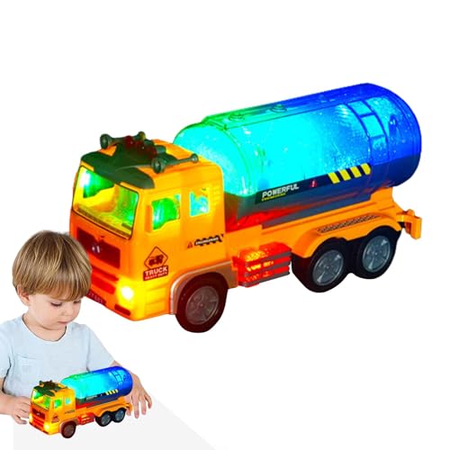 Beleuchtete Fahrzeuge, Spielzeug, Kinderspiel-Trucks | Elektrischer Ladewagen mit Musik - Baufahrzeug-Spielzeug, Baufahrzeug-Spielzeug-LKWs für Kleinkinder, von Jingmiger