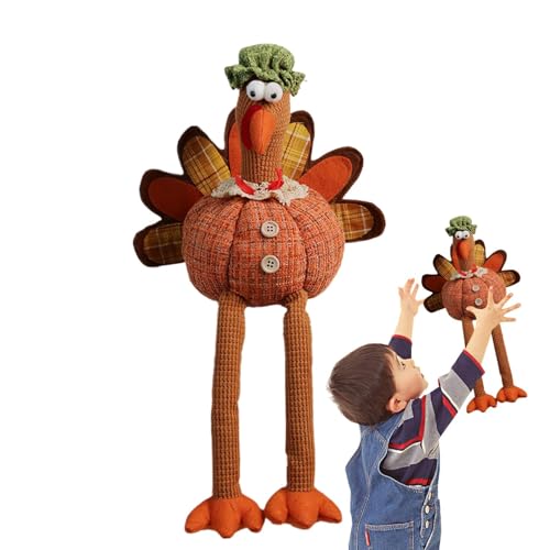 Gefüllter Truthahn, gefüllter Truthahn – niedliches Plüsch-Spielzeug aus Plüsch, Thanksgiving – Dekoration für Zuhause in Form eines Cartoons von 9,8 Zoll, Plüschspielzeug für Sofakissen, Gefüllter Truthahn, gefüllter Truthahn – niedliches Plüsch-Spielzeug aus Plüsch, Thanksgiving – Dekoration für Zuhause in Form eines Cartoons von 9,8 Zoll, Plüschspielzeug für Sofakissen, von Jingmiger