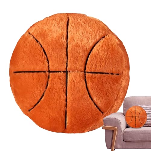 Jingmiger Gefüllte Basketball-Plüschkissen,Plüsch-Basketball-Sportkissen - Sportkissen Plüsch-Basketball-Stofftier - Bequemes gefülltes Basketballball-Plüschkissen für Büros und Wohnzimmer Jingmiger Gefüllte Basketball-Plüschkissen,Plüsch-Basketball-Sportkissen - Sportkissen Plüsch-Basketball-Stofftier - Bequemes gefülltes Basketballball-Plüschkissen für Büros und Wohnzimmer von Jingmiger