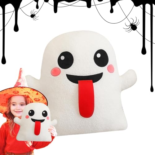 Jingmiger Halloween-Wurfkissen,-Stofftier | Entzückendes Plüsch-Kissen Halloween-Plüschtier | Innovative gefüllte Plüschpuppe als Halloween-Dekoration für Wohnzimmer und Schlafzimmer von Jingmiger