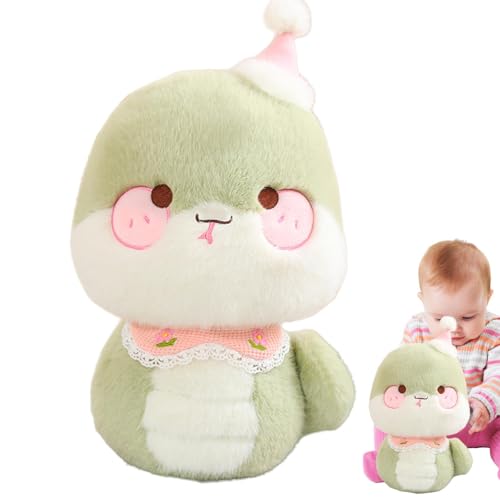 Jingmiger Niedliche Schlange, Plüsch, Schlangen-Maskottchen 2025 | Schlangen-Plüschtier, bequeme 11-Zoll-Schlange mit entzückenden Ausdrücken, Glücksschlange Plüsch, Schlange Jingmiger Niedliche Schlange, Plüsch, Schlangen-Maskottchen 2025 | Schlangen-Plüschtier, bequeme 11-Zoll-Schlange mit entzückenden Ausdrücken, Glücksschlange Plüsch, Schlange von Jingmiger