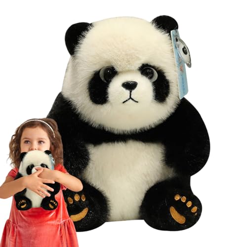 Jingmiger Panda-Plüschspielzeug, Eisbär-Plüschspielzeug – Simulation chinesischer Polarbär Panda, irresistible Sleeping Cushion Companion für Erwachsene Jingmiger Panda-Plüschspielzeug, Eisbär-Plüschspielzeug – Simulation chinesischer Polarbär Panda, irresistible Sleeping Cushion Companion für Erwachsene von Jingmiger