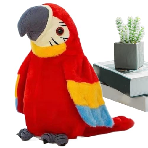 Jingmiger Stofftier - Zwitschernder Mit Flatternden Flügeln Und Musik | Interaktives Elektronisches Plüschtier Für Haustiere Kinder Geburtstag Weihnachten Regaldisplay Jingmiger Stofftier - Zwitschernder Mit Flatternden Flügeln Und Musik | Interaktives Elektronisches Plüschtier Für Haustiere Kinder Geburtstag Weihnachten Regaldisplay von Jingmiger