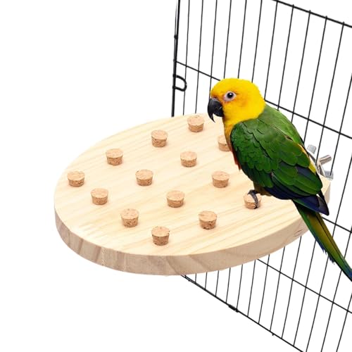 Vogelanreicherung Spielzeug, Vogelkauspielzeug, Mehrzweck -Puzzlespielzeugkauen Block, Robustes Vogelspielplatz Tieraktivitätsspiel für Simporien mit Sittiche von Jingmiger