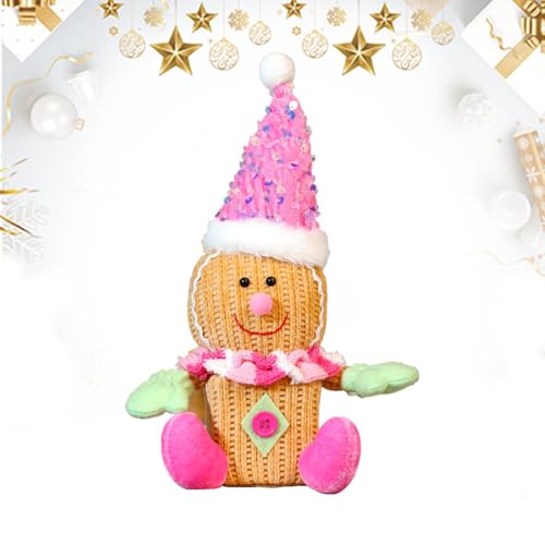 Weihnachts-Plüschtier in Gewürzform, Plüschtier aus Gewürz, langlebige Plüschtiere, leuchtende Farben, Weihnachtszwerge für Esstisch, Schreibtisch, Sofa Weihnachts-Plüschtier in Gewürzform, Plüschtier aus Gewürz, langlebige Plüschtiere, leuchtende Farben, Weihnachtszwerge für Esstisch, Schreibtisch, Sofa von Jingmiger