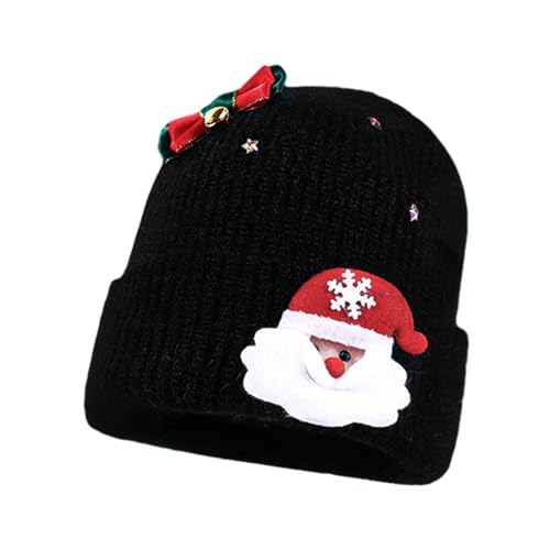 Unisex Totenkopf Mütze Teenager Mädchen Jungen Festliche Requisiten Gestrickte Weihnachtsmütze Streetwear Kostüm Requisiten Totenkopf Mütze von Jiqoe