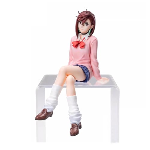 Ayase Momo Figur sitzende Pose Ayase Momo Statue, 14 cm Anime-Figur, Okarun-Figur, Kuchendekoration, handgefertigt, Sammlerstück, Geschenke für Fans von Jiumaocleu