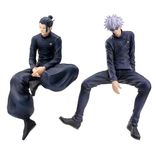 Jiumaocleu JJK Figur Gojo Satoru & Geto Suguru Nudeln Stopper Actionfigur Statue Modell Kuchen Topper Dekoration Desktop Display Sammlerstück Geschenke Jiumaocleu JJK Figur Gojo Satoru & Geto Suguru Nudeln Stopper Actionfigur Statue Modell Kuchen Topper Dekoration Desktop Display Sammlerstück Geschenke von Jiumaocleu