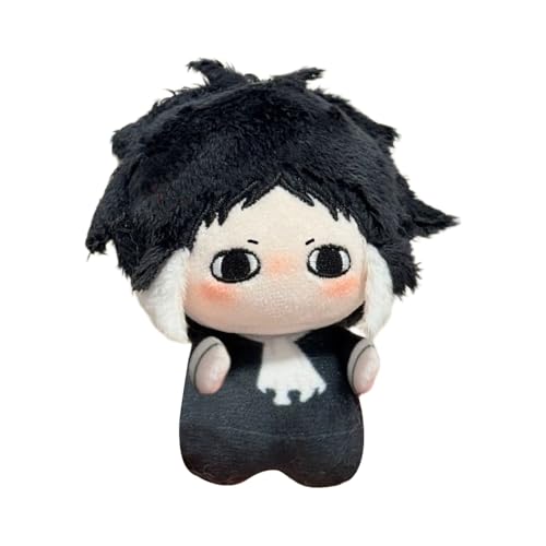 Jiumaocleu Anime BSD Weiche Figuren Akutagawa Ryunosuke Stofffigur Dazai Osamu Puppen Hänge Schultasche Anhänger Warme Geschenke 10 cm Jiumaocleu Anime BSD Weiche Figuren Akutagawa Ryunosuke Stofffigur Dazai Osamu Puppen Hänge Schultasche Anhänger Warme Geschenke 10 cm von Jiumaocleu