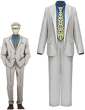 Jiumaocleu Anime Cosplay Costume Nanami Kento Cosplay Suit Set Full Set Outfits Coat + Shirt + Pants + Tie + Strap + Belt, Anime Cosplay Uniform for Halloween Carnival von Jiumaocleu