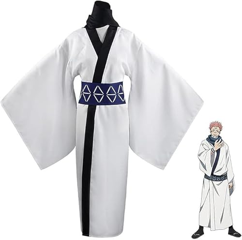 Jiumaocleu Anime Cosplay Costume Ryomen Sukuna Role Play Uniform Outfits Suits Cosplay Kimono Set Halloween Carnival Full Set Clothes Props von Jiumaocleu