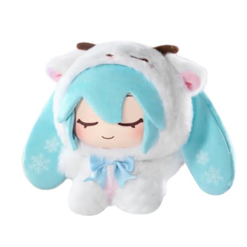 Jiumaocleu Anime Miku Figur Statue | Kagamine Len Plüsch Pyjama Stil Kagamine Rin Miku Anhänger 15 cm PVC Sammlerstück Auto-Dekoration Geschenke für Fans Jiumaocleu Anime Miku Figur Statue | Kagamine Len Plüsch Pyjama Stil Kagamine Rin Miku Anhänger 15 cm PVC Sammlerstück Auto-Dekoration Geschenke für Fans von Jiumaocleu