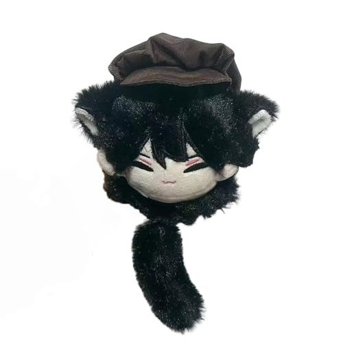 Jiumaocleu Anime Nakahara Chuuya Plüsch BSD weich gefüllte Dazai Osamu Figur Ranpo Edogawa/Nakajima Atsushi Puppen 10 cm 3D gefüllte Figuren Geschenke für Fans Jiumaocleu Anime Nakahara Chuuya Plüsch BSD weich gefüllte Dazai Osamu Figur Ranpo Edogawa/Nakajima Atsushi Puppen 10 cm 3D gefüllte Figuren Geschenke für Fans von Jiumaocleu