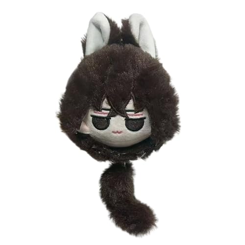 Jiumaocleu Anime Nakahara Chuuya Plüsch BSD weich gefüllte Dazai Osamu Figur Ranpo Edogawa/Nakajima Atsushi Puppen 10 cm 3D gefüllte Figuren Geschenke für Fans Jiumaocleu Anime Nakahara Chuuya Plüsch BSD weich gefüllte Dazai Osamu Figur Ranpo Edogawa/Nakajima Atsushi Puppen 10 cm 3D gefüllte Figuren Geschenke für Fans von Jiumaocleu