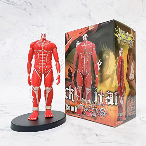 Jiumaocleu Anime Titan Figur Statue – 19 cm kolossale Titan Reiner Braun Figur Modell PVC-Figur Sammlerstück Desktop Ornamente Fans Geschenke von Jiumaocleu