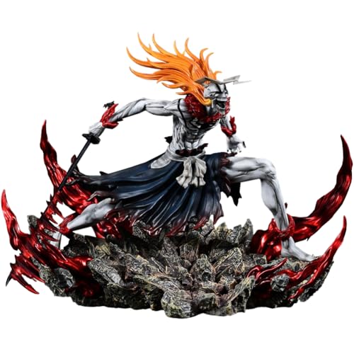 Jiumaocleu Hollow Ichigo Figur Horned Ichigo Statue - Kurosaki Ichigo Figuren 23cm Kampfmodell Sammelfigur Spielfigur PVC Anime Kurosaki Ichigo Figur Geschenk für Fan Jiumaocleu Hollow Ichigo Figur Horned Ichigo Statue - Kurosaki Ichigo Figuren 23cm Kampfmodell Sammelfigur Spielfigur PVC Anime Kurosaki Ichigo Figur Geschenk für Fan von Jiumaocleu