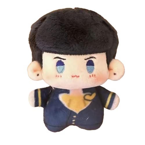 Jiumaocleu JJBA Weiche Figur Higashikata Josuke Weiche Figur Kissen Anime Bruno Buccellati Weiche Figur Mini Wurfkissen Schultasche Anhänger Charm Hängende Dekoration von Jiumaocleu