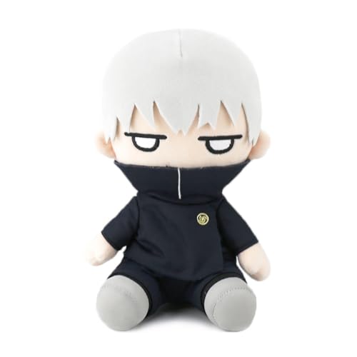 Jiumaocleu JJK Plüsch Inumaki Toge Plush Puppe Weich Figur, 23cm Anime JJK Plüschtier Inumaki Toge Plüschfigur Kopfkissen Kissen Sofa Dekoration Geschenk von Jiumaocleu